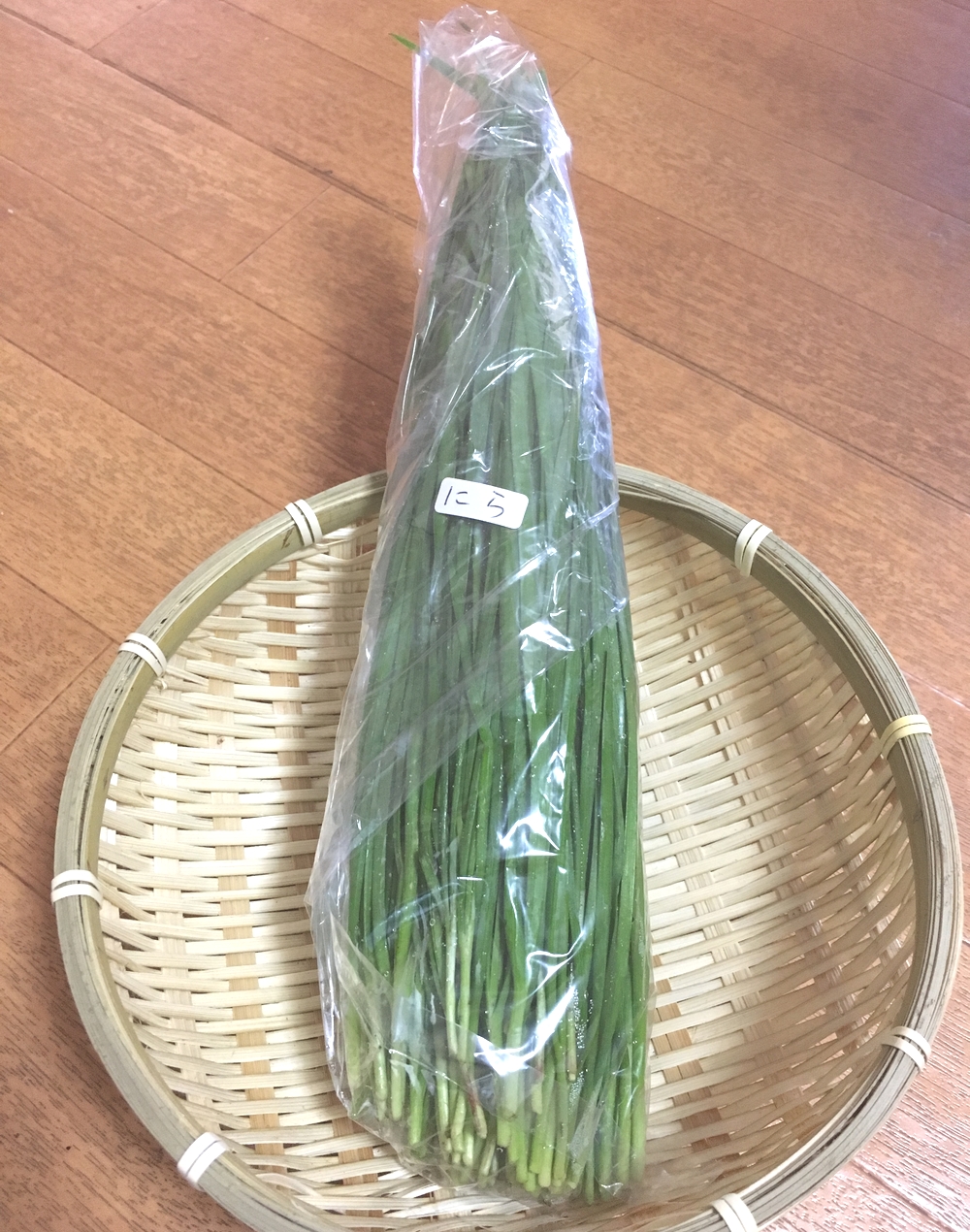 くり坊農園 自然農法ニラ