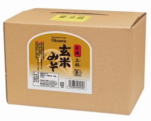 有機立科玄米みそ(3.6kg)