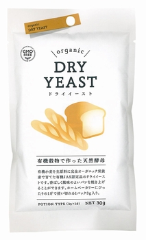 有機穀物で作った天然酵母(ドライイーストタイプ)